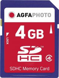 Karta AgfaPhoto SDHC 4 GB Class 4  (10405)
