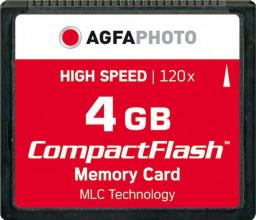 Karta AgfaPhoto Compact Flash 4 GB  (10432)