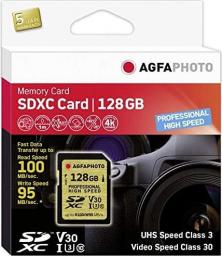 Karta AgfaPhoto SDXC 128 GB Class 10 UHS-I/U3 V30 (10607)