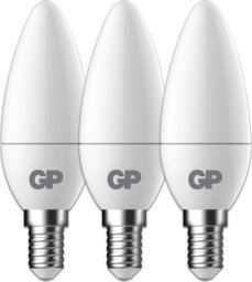 GP 1x3 GP Lighting LED B35 Candle E14, 4,9W (40W) 470lm GP 087823