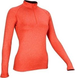 Avento T-shirt for women AVENTO 33VG KOR 38 Coral melange/White/Silver