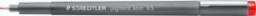 Staedtler Pisak techniczny Pigment Liner 0.5mm S308 czerwony nr 6563