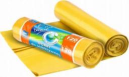  Ravi Worki na śmieci plastik żółte do segregacji 120L
