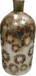 Kaemingk Szklany wazon dekoracyjny na kwiaty 62 cm