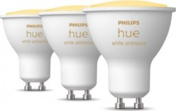  Philips Żarówka LED Hue GU10 WA 4.3 W 3 szt.