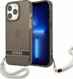  Guess Guess GUHCP13LHTSGSK iPhone 13 Pro / 13 6,1" czarny/black hardcase Translucent Stap
