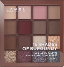 Lamel LAMEL Paleta cieni do powiek 16-4 Shades of Burgundy 16g