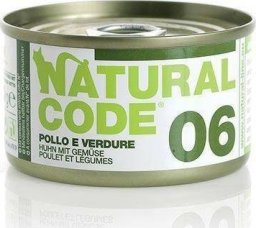  Natural Code NATURAL CODE KOT 06 KURCZAK/WARZYWA 85G PUSZ.5345
