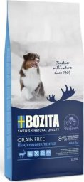  Bozita BOZITA PIES GRAIN FREE ADULT PLUS RENIFER 12,5KG 40742/13052