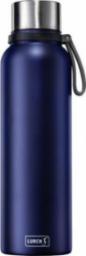  Lurch Butelka termiczna Lurch, stalowa, 0,75 l, śred. 8 x 27 cm, niebieska