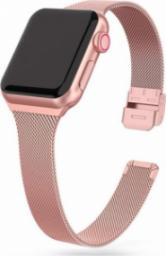  Tech-Protect Bransoleta Thin Milanese do Apple Watch 4 / 5 / 6 / 7 / SE (38 / 40 / 41 mm) Rose Gold