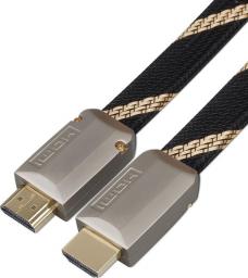 Kabel Tradebit HDMI - HDMI 3m szary