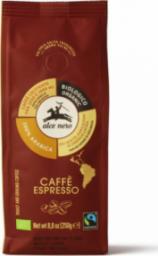 Alce Nero Włoska Organiczna Kawa Mielona Espresso 100% Arabica z Górskich Upraw BIO Fair Trade "Caffe Espresso | Caffe Coltivato tra 1250 e 1800 mt | Roast and Ground Coffee" 250g Alce Nero