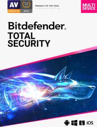 Bitdefender Total Security na 10 urządzeń na 36 miesięcy  (BDMD-N-3Y-10D)