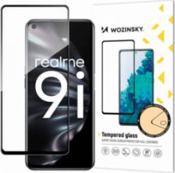  Wozinsky Wozinsky super wytrzymałe szkło hartowane Full Glue na cały ekran z ramką Case Friendly Oppo A76 / Oppo A36 / Realme 9i czarny