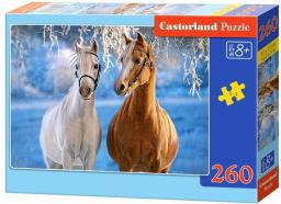 Castorland Puzzle Zimowe konie (220325)