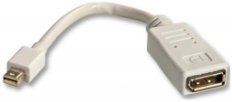 Adapter AV MicroConnect DisplayPort Mini - DisplayPort biały (MDPDP)