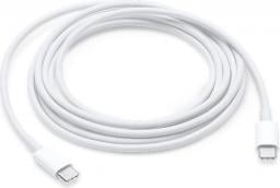 Kabel USB Apple USB-C - USB-C 2 m Biały (MLL82ZM/A)