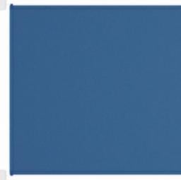  vidaXL vidaXL Markiza pionowa, niebieska, 180x1200 cm, tkanina Oxford