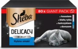 Sheba Sheba Delicacy Rybne Smaki w galaretce 80x85g