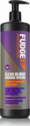 Fudge  FUDGE_Clean Blonde Damage Rewind Violet-Toning Shampoo regenerujący i tonujący szampon do włosów blond 1L