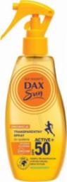 Dax Sun DAX_Sun Active+ SPF50 transparentny spray do opalania wysoko wodoodporny 200ml