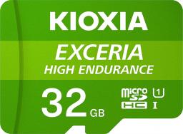 Karta Kioxia Exceria High Endurance MicroSDHC 32 GB Class 10 UHS-I/U1 A1 V10 (LMHE1G032GG2)
