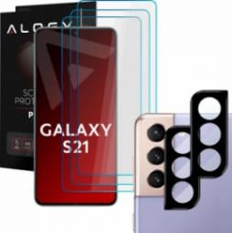  Alogy 3x Szkło hartowane na ekran 9h + 2x Szkło na obiektyw Alogy Glass Pack do Samsung Galaxy S21 uniwersalny