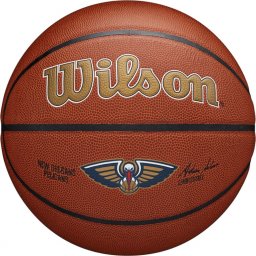  Wilson Wilson Team Alliance New Orleans Pelicans Ball WTB3100XBBNO Brązowe 7
