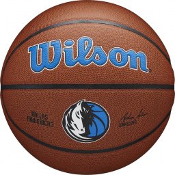  Wilson Wilson Team Alliance Dallas Mavericks Ball WTB3100XBDAL Brązowe 7