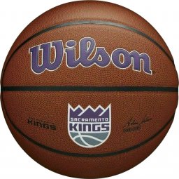  Wilson Wilson Team Alliance Sacramento Kings Ball WTB3100XBSAC Brązowe 7