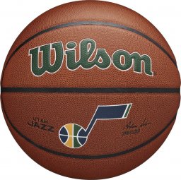  Wilson Wilson Team Alliance Utah Jazz Ball WTB3100XBUTA Brązowe 7