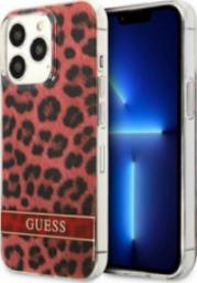 Guess Guess GUHCP13LHSLEOR iPhone 13 Pro / 13 6,1" czerwony/red hardcase Leopard