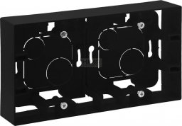 Legrand Puszka natynkowa Legrand Niloe Step 863598 podwójna czarna