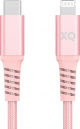 Kabel USB Xqisit Lightning - USB-C 2 m Różowy (XQISIT)
