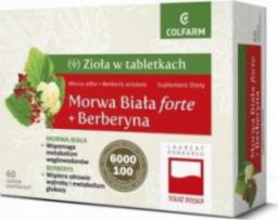  Colfarm Morwa Biała Forte + Berberyna, 60 tabletek - Długi termin ważności!