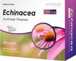  Echinacea 100 mg Activlab Pharma, 50 kapsułek - Długi termin ważności!
