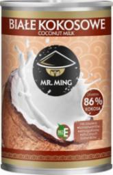 MR.MING Mleczko Białe Kokosowe 86% BEZ KONSERWANTÓW 17-19% tłuszczu 400 ml puszka - Mr. Ming
