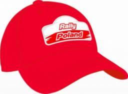  Rally Poland Czapka baseballowa dziecięca Logo czerwona Rally Poland
