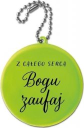  Szaron Zawieszka odblaskowa - Z całego serca Bogu zaufaj