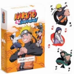  Winning Moves Waddingtons Naruto Shippuden Karty do gry klasyczna talia kolekcjonerska Winning Moves