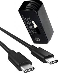 Kabel USB Samsung USB-C - USB-C 1 m Czarny