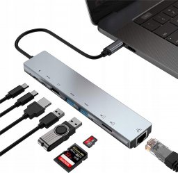 Stacja/replikator Tradebit USB-C (6319)