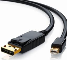 Kabel Reagle DisplayPort Mini - DisplayPort 1.8m czarny (RMDD180S)
