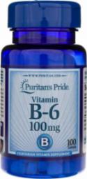  Puritans Pride Puritan's Pride Witamina B6 100 mg - 100 tabletek