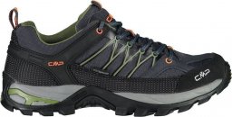 Buty trekkingowe męskie CMP Rigel Low Trekking Shoe Wp Antracite/Torba r. 45 (3Q13247-51UG)