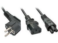 Kabel zasilający Lindy Schuko IEC C13 & C5 - 30047