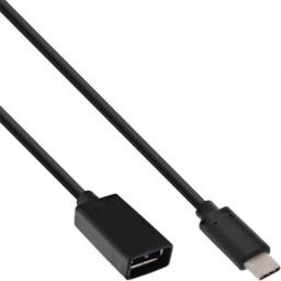 Adapter USB InLine USB-C - USB Czarny  (35800)