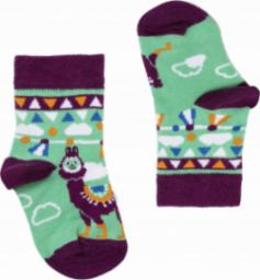  FAVES. Socks&Friends Śmieszne, kolorowe skarpetki, LAMY dzieci 14-19