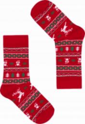  FAVES. Socks&Friends Świąteczne skarpetki, ELFY dzieci 14-19